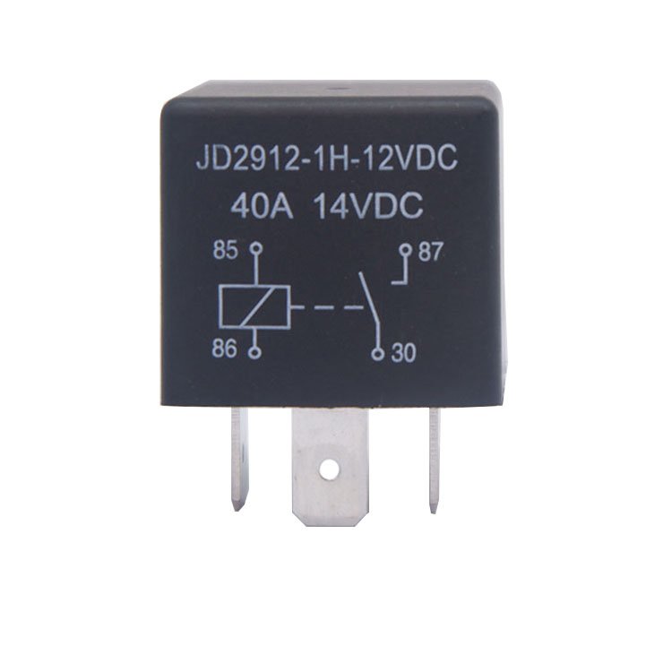 Auto Relay 40A Relay 12V 4 Pin Automotive Relay for Car with Plastic Bracket