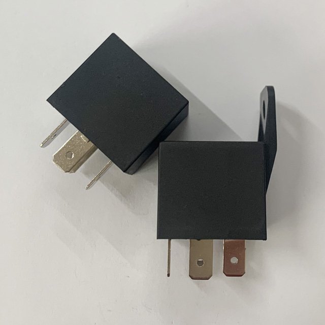 DHV4-1C-DC24V automotive relay 40A auto relay 12V general purpose power relay quick connect terminal PCB