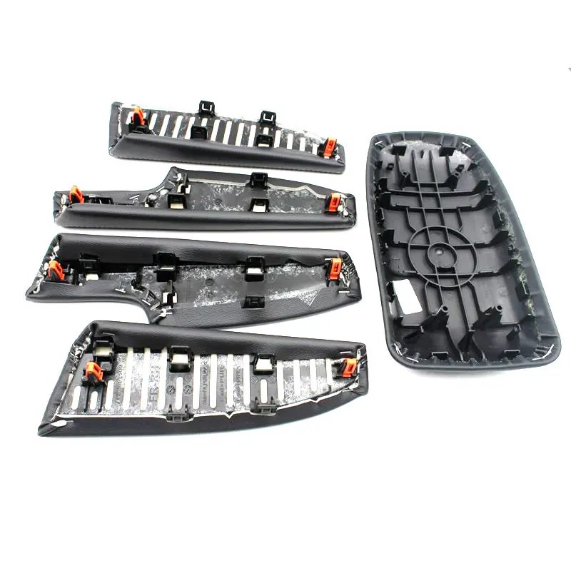 1-5pcs Front Car Door Armrest Leather Cover for Toyota Corolla 2013-2018 E170 Armrest Box Cover Compatible 2014 2015 2016 2017