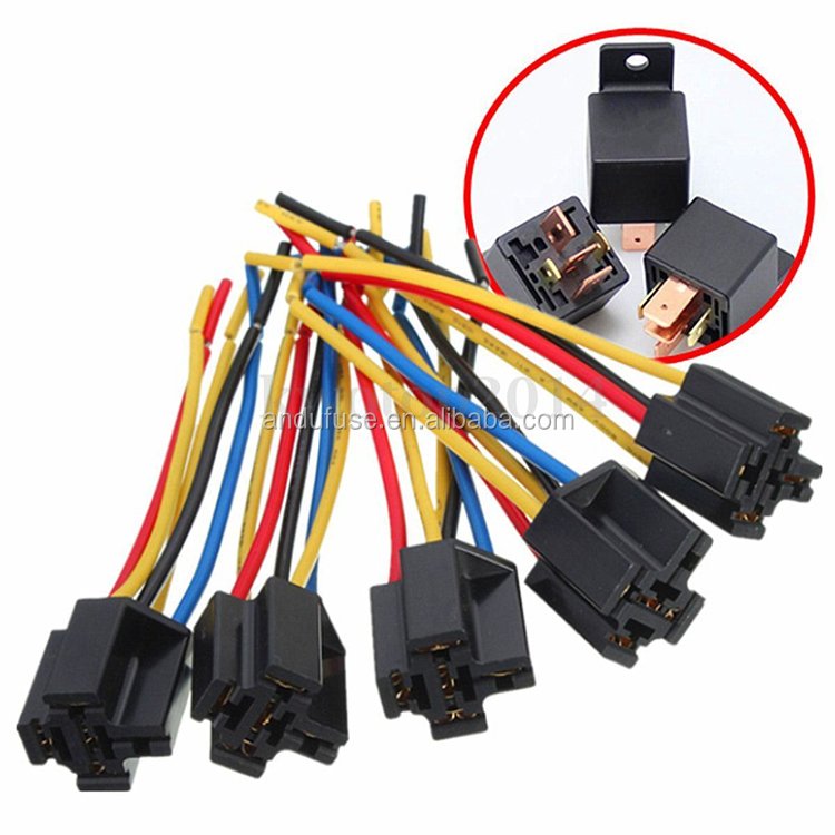 12V-14V,40A,4Pin-5Pin Waterproof Auto Relay Automotive Relay,automobile Relay