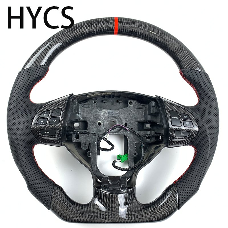 Car Interior Accessories For Nissan 350z For Lnfiniti FX35 FX37 FX50 2003-2008 Carbon Fiber Steering Wheel