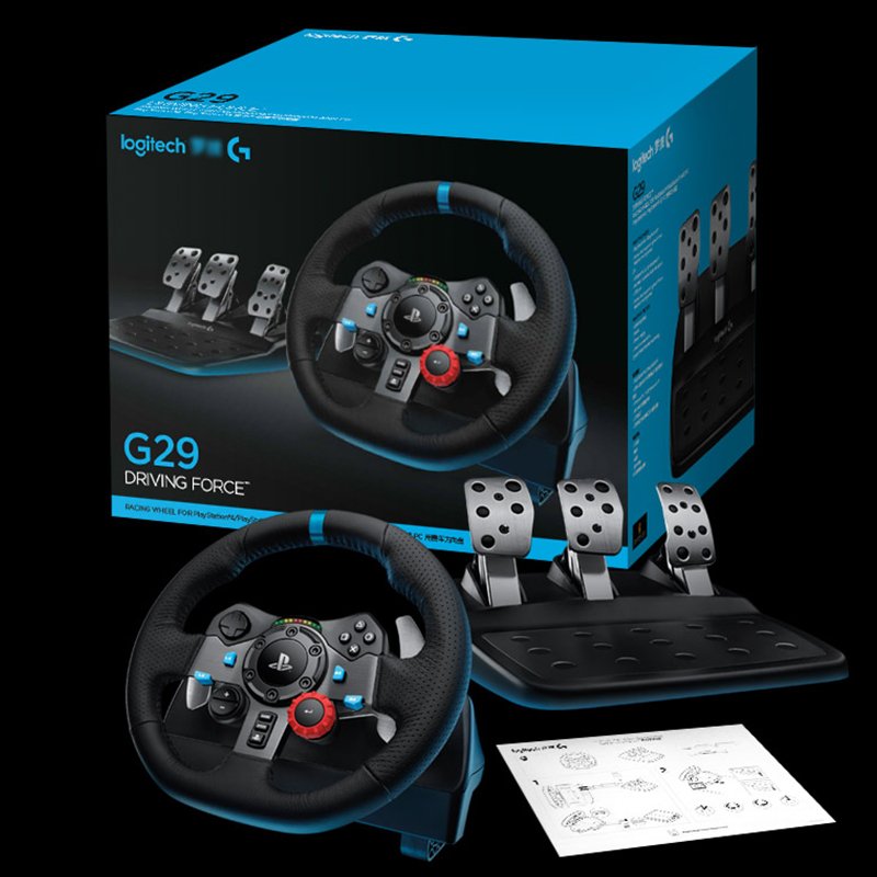 Logitech G29 Driving Force Race Wheel Logitech G Driving Force Shifter Joystick Wired Steering Wheel for Ps4 Machine
