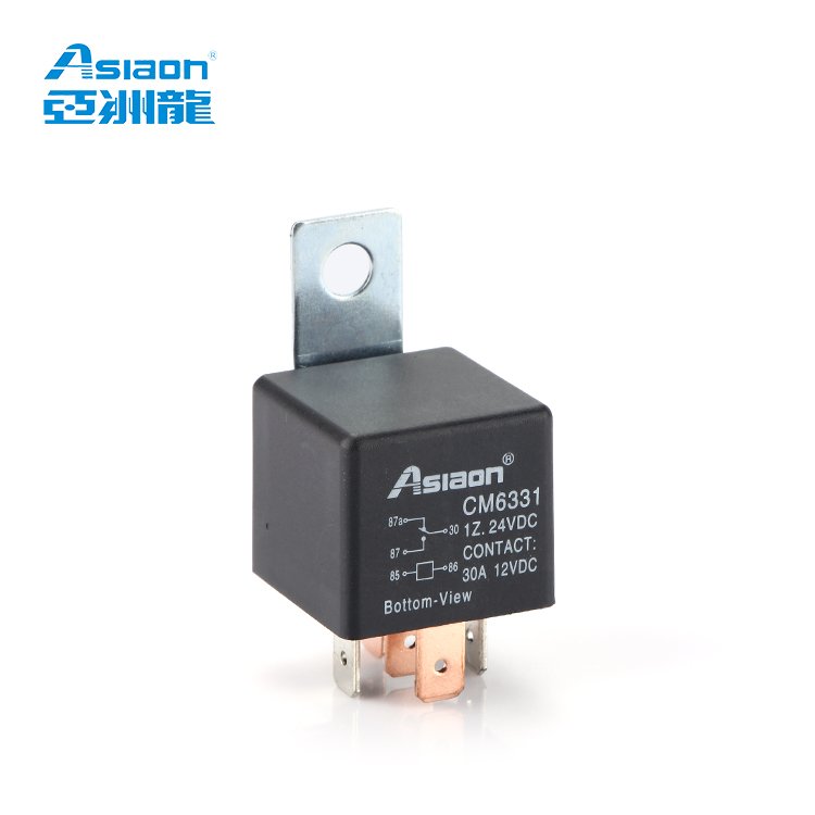 Asiaon AS406 CM6331 4 Pin 5 Pin 30A 5V 6V 12V 24V DC Auto Automotive Relay