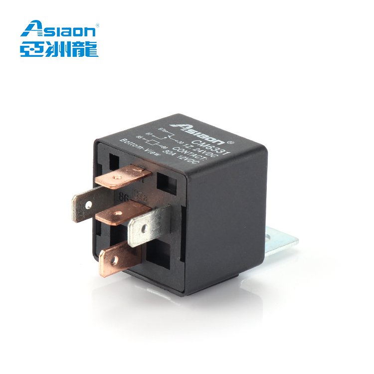 Asiaon AS406 CM6331 4 Pin 5 Pin 30A 5V 6V 12V 24V DC Auto Automotive Relay