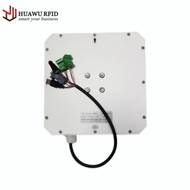 HUAWU 15m Long Range Parking Vehicle Access Control with Relay Transponder Uhf Rfid Reader