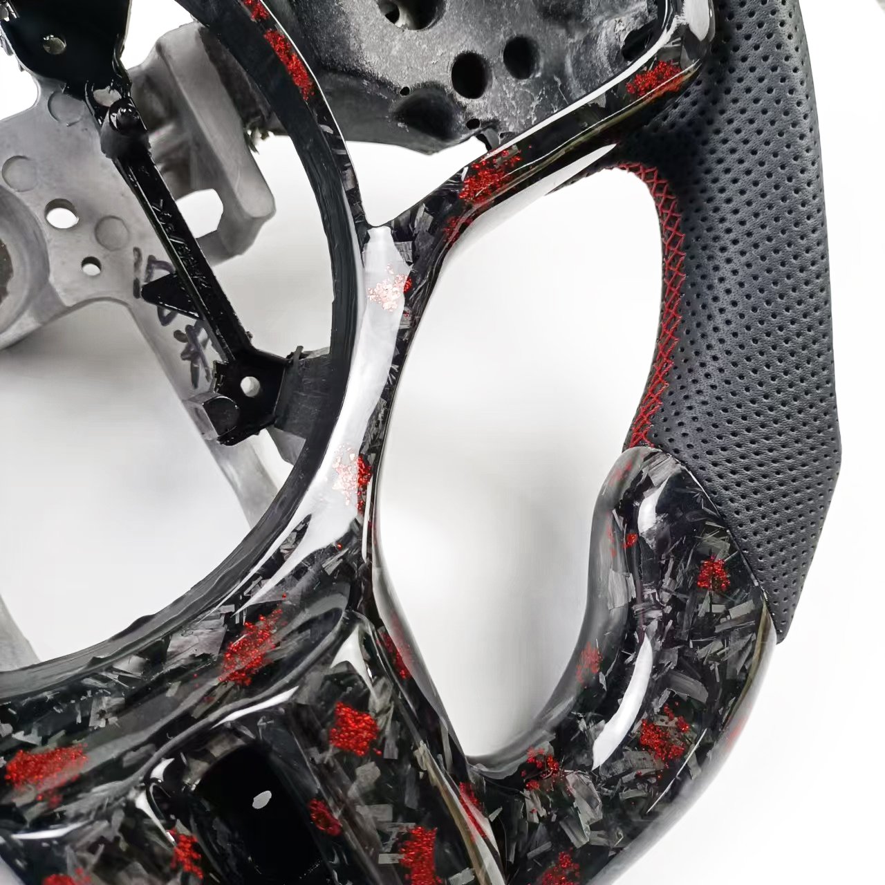 Carbon fiber steering wheel for Mitsubishi Lancer Evolution EVO X car steering wheel