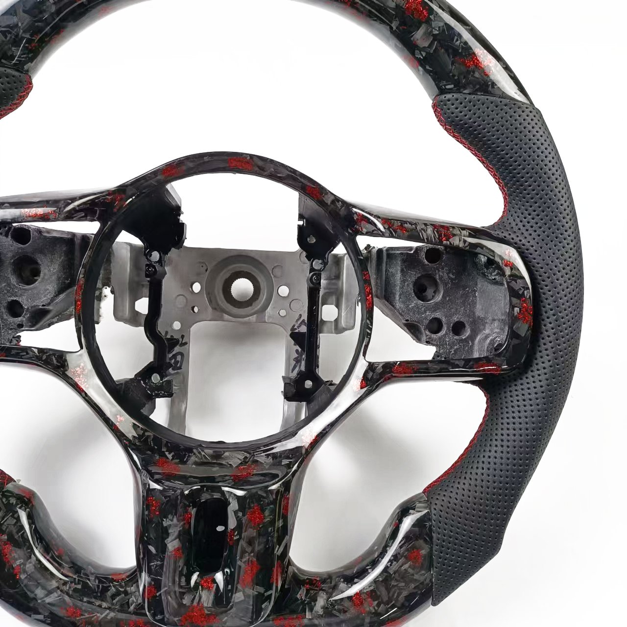 Carbon fiber steering wheel for Mitsubishi Lancer Evolution EVO X car steering wheel