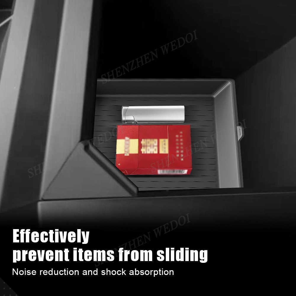 Car Interior Accessories Armrest Box Silicone Mat for Tesla Cybertruck Accessories