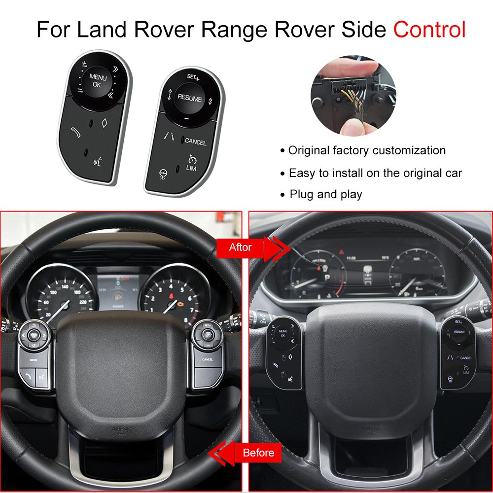 Car Steering Wheel For Land rover Discovery 5 range rover vogue Sport Smart Control Auto Parts Car Accessories