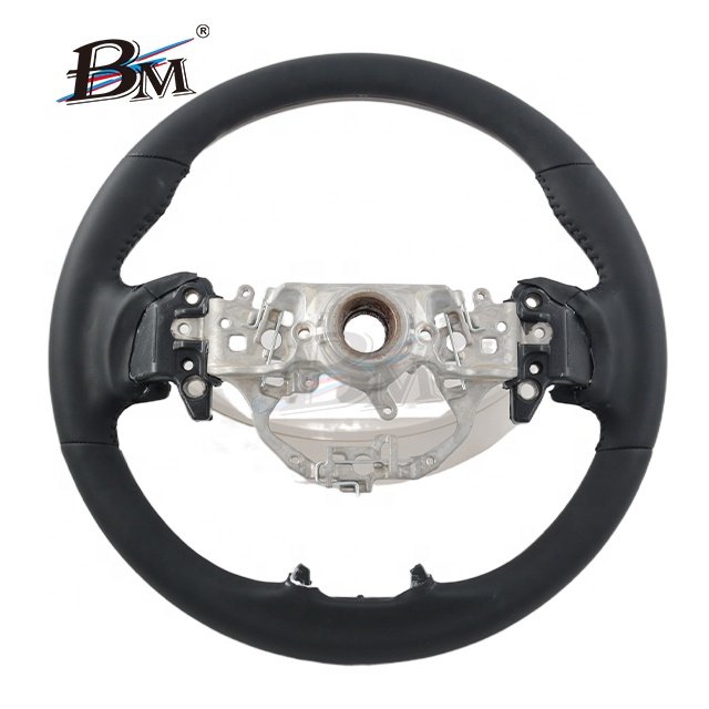 For Toyota Alphard Vellfire30 Series 2015 2016 2017 2018 2019 2020 2021 2022 2023 Black Wood Leather MPV Car Steering Wheels