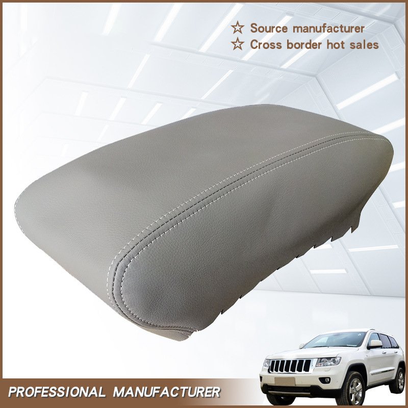 11-19 Jeep Grand Cherokee Armrest Box Protective Case Adhesive Leather Interior Refurbishment Auto Supplies