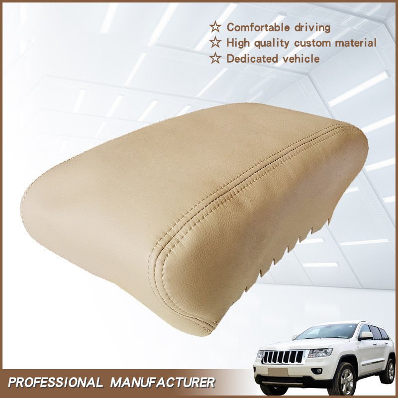 11-19 Jeep Grand Cherokee Armrest Box Protective Case Adhesive Leather Interior Refurbishment Auto Supplies