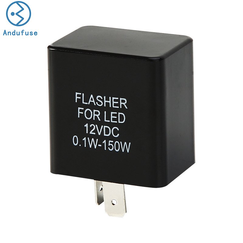 12V Flasher for LED Relay Turn Signal Motorcycle Flasher Relay for Cars Relay LED Turn Signal