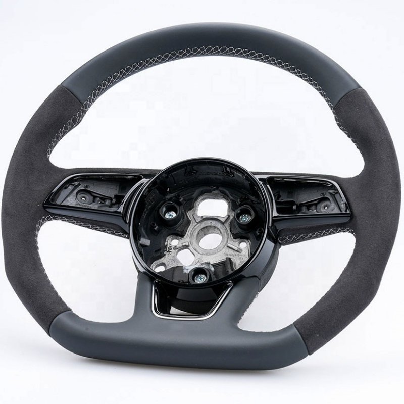 Carbon fiber magnetic shift paddles steering wheel Sports leather steering wheel auto accessories