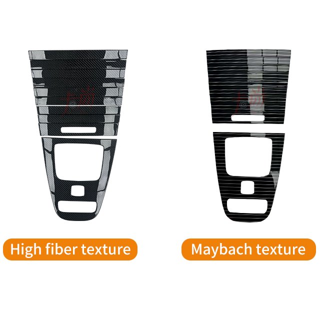 Suitable for Benzz GLS GLE S450 480 680 Central Control Gear Shift Panel Decorative Panel, Modified Armrests on Both Sides Refit