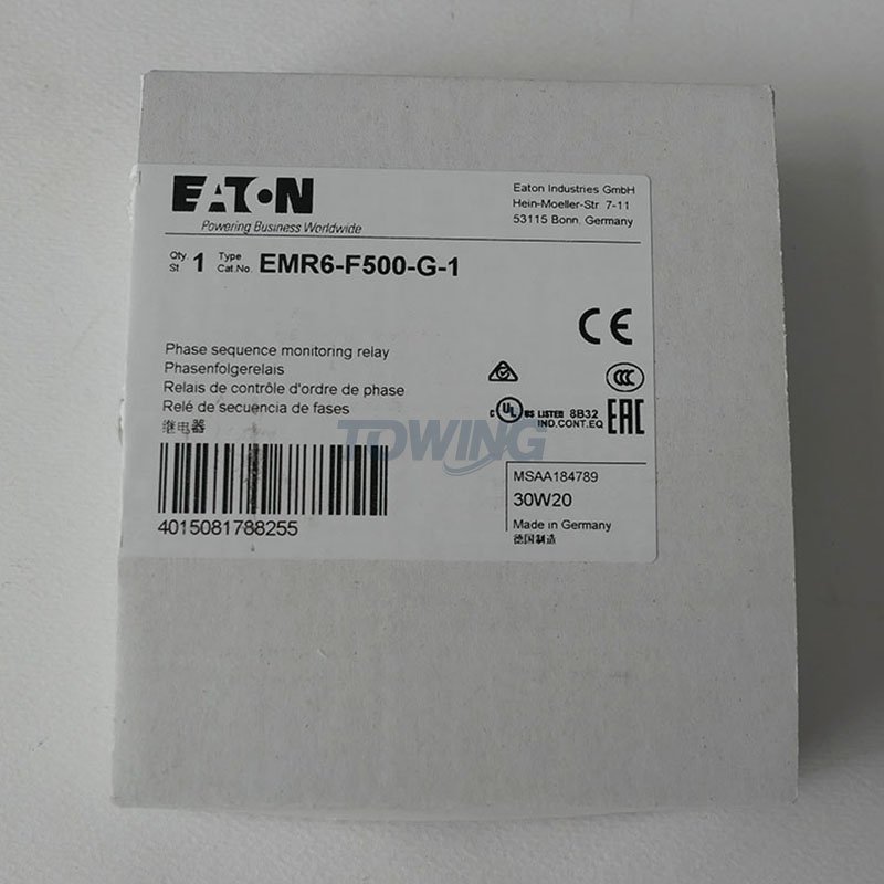 EATON EMR6-F500-G-1, 100% new and Original Monitoring Relay