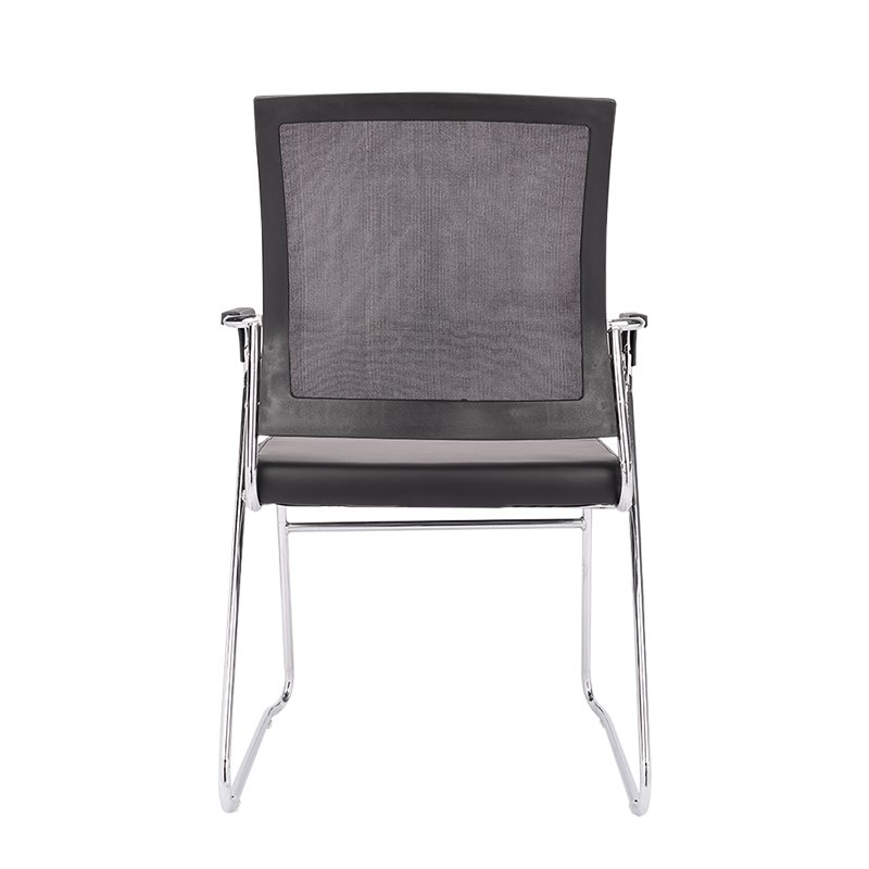 Modern Mesh Office Chair With Fabric Seat Stackable for Conference Training School Hotel Hospital Meeting Chair