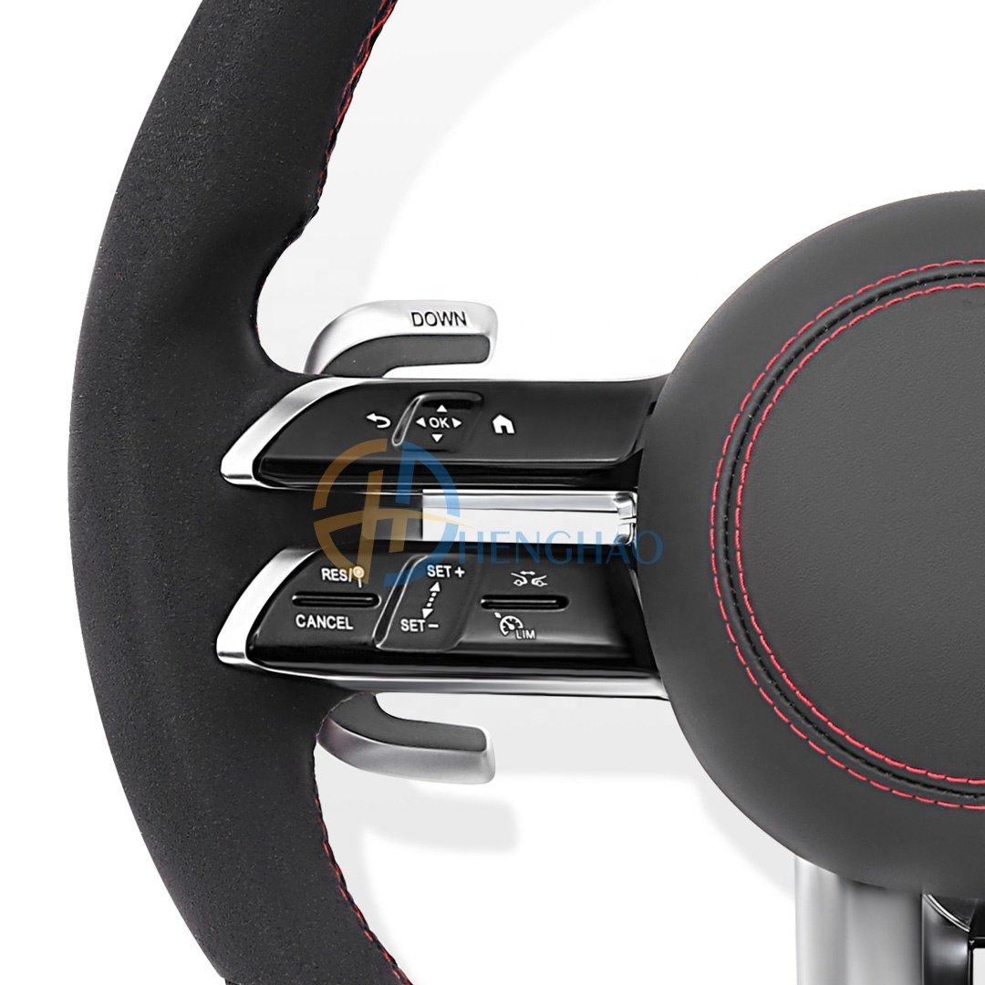 Custom Dragonfly Leather Steering Wheel For Mercedes Benz W205 W463 W166 W204 C-Class E-Class G-Class AMG Sports Steering Wheel