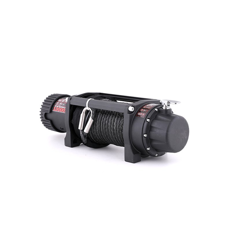 13000 Lbs Electric 4x4 Winch 12v With Synthetic Rope Wireless Remote Controller Winches for Jeep Wrangler Winch