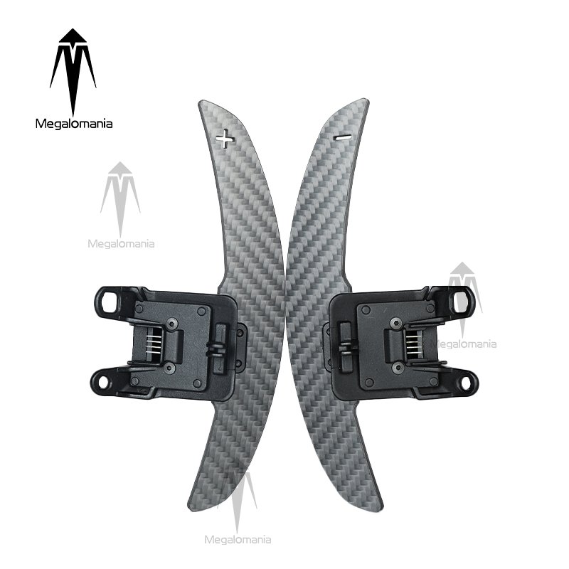 Car interior accessories steering wheel carbon fiber magnetic shift paddle for Cadillac CT5 XT4 CT4 CT6 CTS XTS SRX ATS