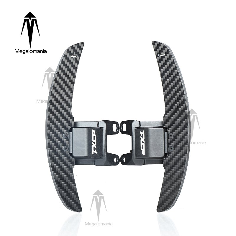 Car interior accessories steering wheel carbon fiber magnetic shift paddle for Cadillac CT5 XT4 CT4 CT6 CTS XTS SRX ATS