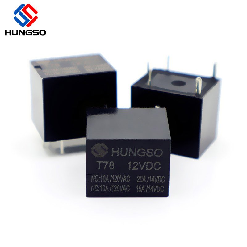 BD-SS-112DM 12vdc 5pin 10a 15a 20a T78 Jqc-t78-dc12v-c Auto Car Relay 12v