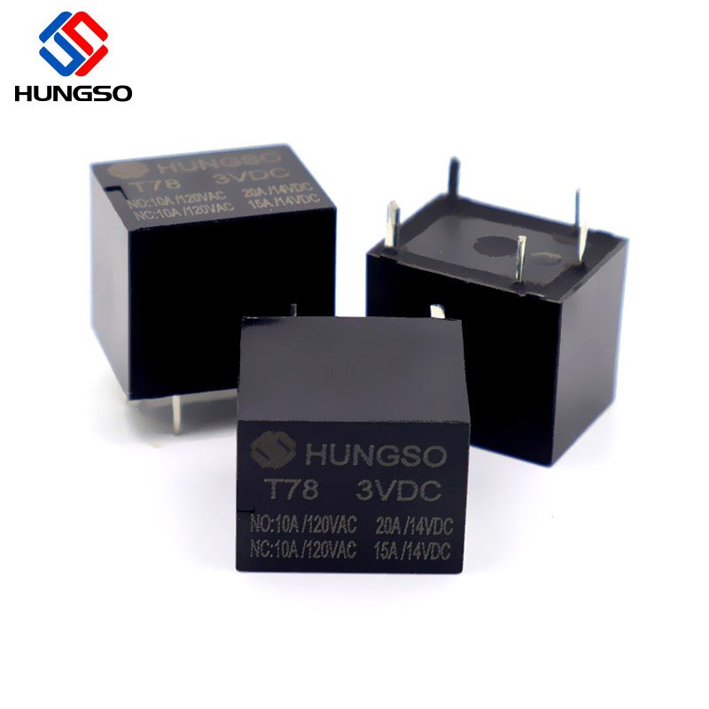 BD-SS-112DM 12vdc 5pin 10a 15a 20a T78 Jqc-t78-dc12v-c Auto Car Relay 12v