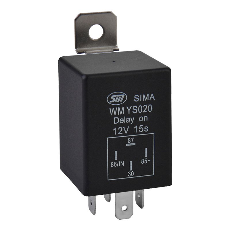 12 Volt Auto Timer Delay Relay 24v Dc Relay 12v NO 4 Pin Delay Off/on Switch WM YS020