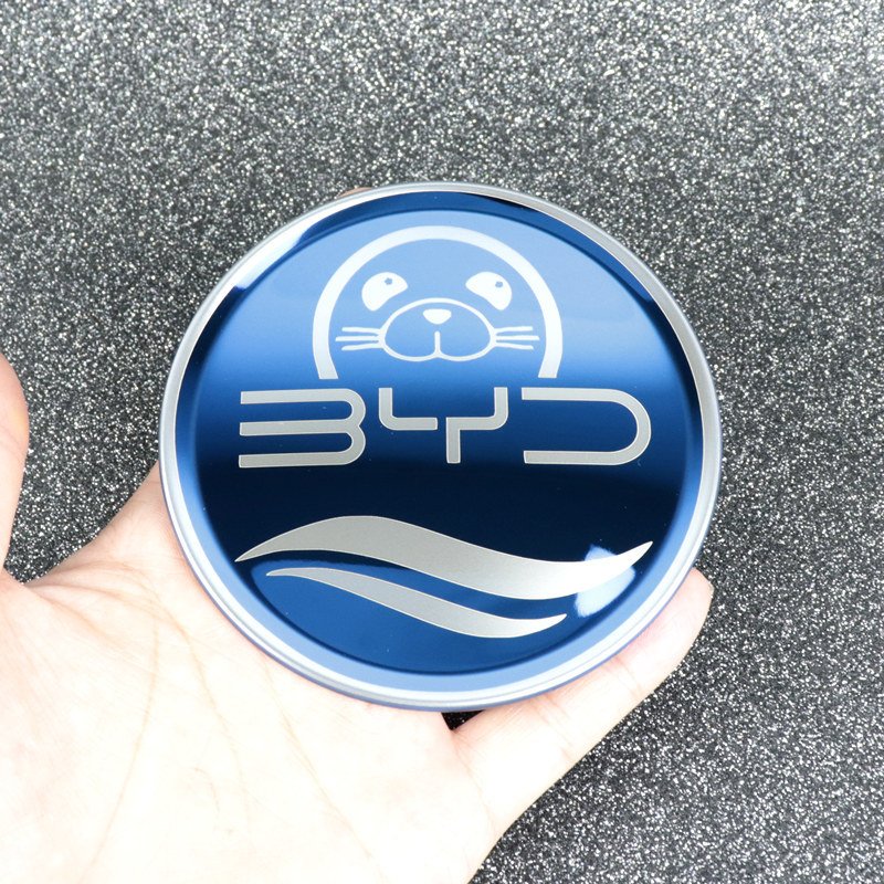 Car steering wheel Creative decorative Stainless accessories for BYD Atto3 Yuan PLus Seal Dolphin Seagull ATTO 3 EV Trim cover