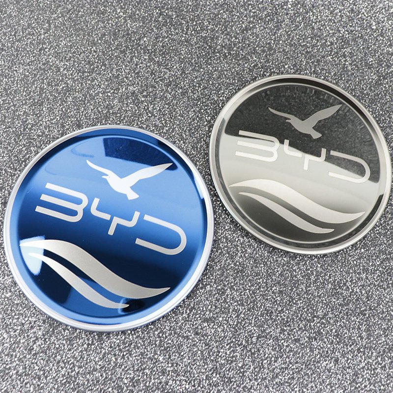 Car steering wheel Creative decorative Stainless accessories for BYD Atto3 Yuan PLus Seal Dolphin Seagull ATTO 3 EV Trim cover
