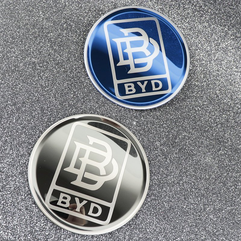 Car steering wheel Creative decorative Stainless accessories for BYD Atto3 Yuan PLus Seal Dolphin Seagull ATTO 3 EV Trim cover