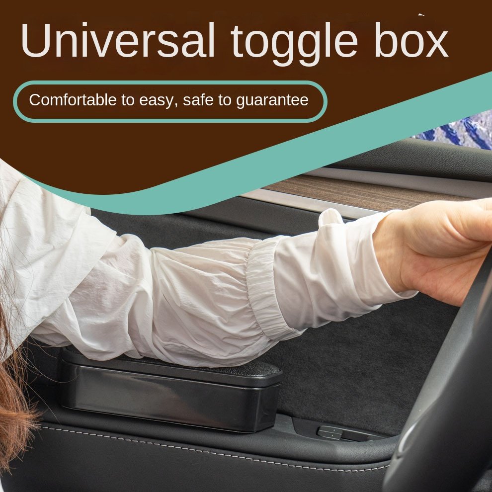 Car Armrest Elbow Support, Driver and Passenger Car Height Increasing Pad, Armrest Box, Universal Car Interior Elbow Pad