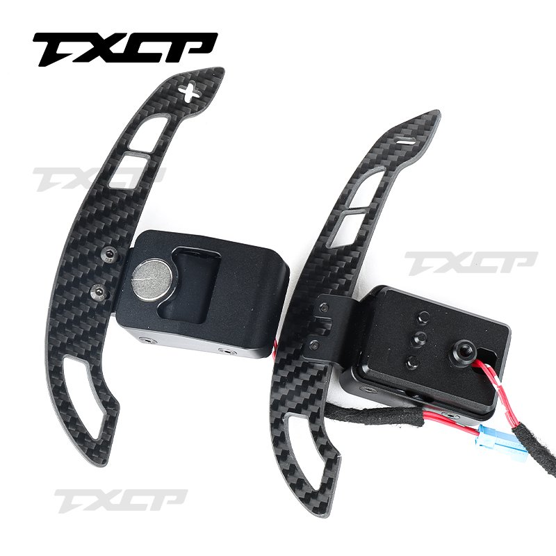 Car interior accessories steering wheel carbon fiber magnetic shift paddle for BMW 1-4Series F80 F22 F23 F45 F46 F30