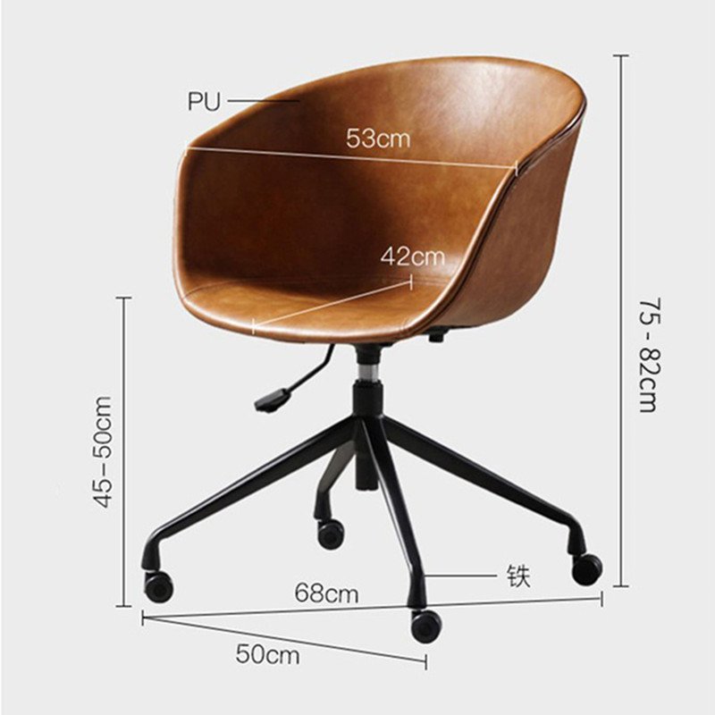 Factory Wholesale Price Office Conference Chair Metal Frame Home Office Desk Computer Chair Simple Back Lift High Swivel Chairs
