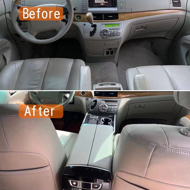 Armrest Box Storage Cassette with Wireless Charging and Refrigerator for Previa / Estima / Tarago