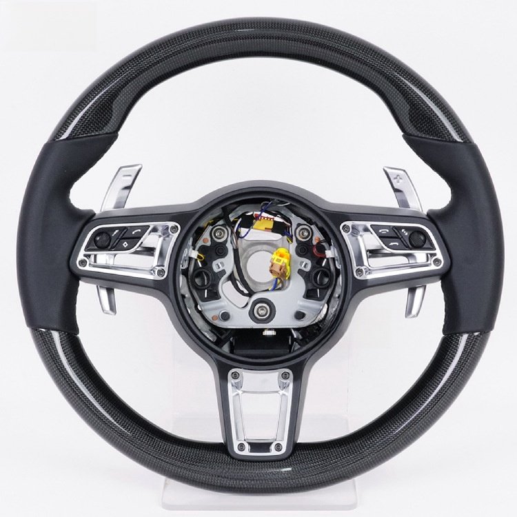 Custom steering wheel set Full leather carbon fiber steering wheel custom auto accessories