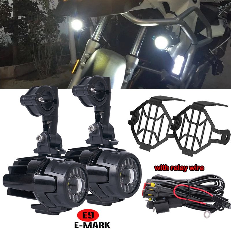 Yosovlamp B-M-W Waterbird Motorcycle Spotlight LED Fog Light Auxiliary Lighting High Power Auxiliary Light
