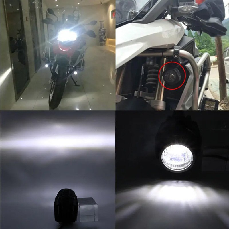 Yosovlamp B-M-W Waterbird Motorcycle Spotlight LED Fog Light Auxiliary Lighting High Power Auxiliary Light