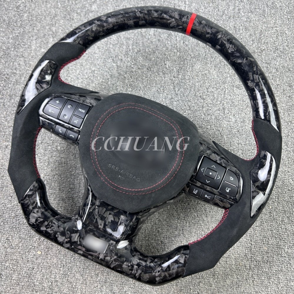 Used in 2010-2022 Lexus RX270 RX300 RX350 F Sport,RX350L,RX450h RX400H RX450H Sport Styling Forged carbon fiber steering wheel