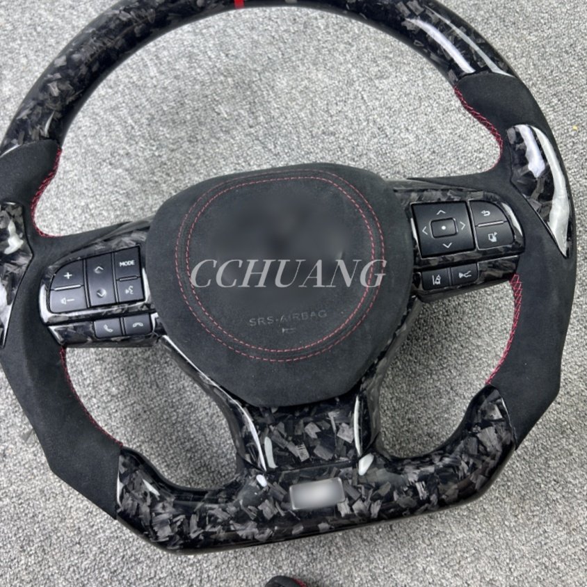 Used in 2010-2022 Lexus RX270 RX300 RX350 F Sport,RX350L,RX450h RX400H RX450H Sport Styling Forged carbon fiber steering wheel