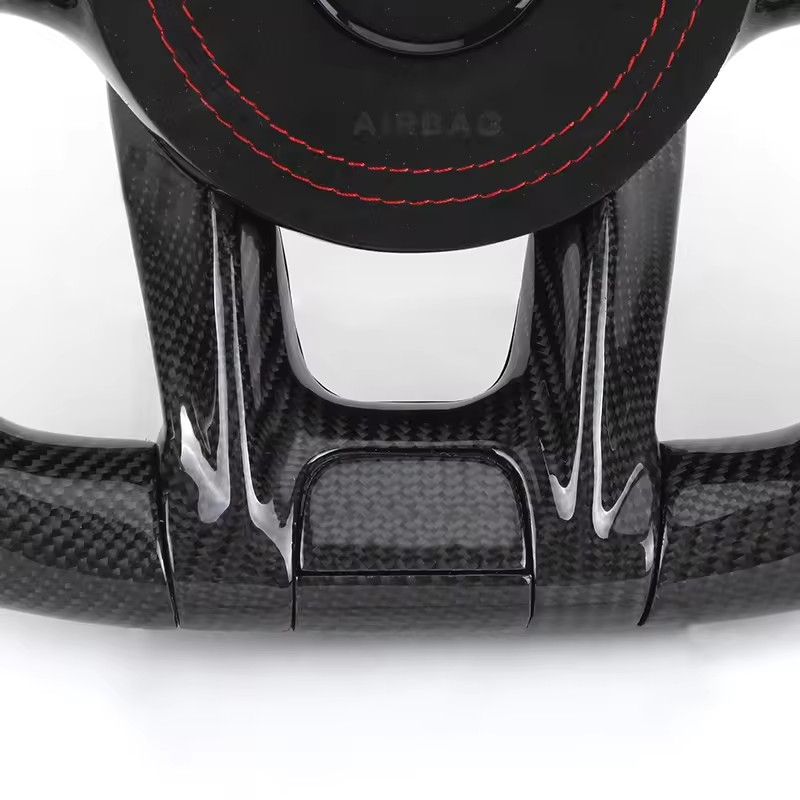 Custom Volante Lenkrad Carbon Paddle Half Alcantara LED Steering Wheel for Mercedes W205 W221 Gle Coupe W166 C292 W463 W447 Vito