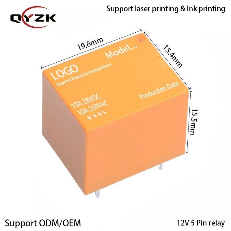 Rele Micro Logos Afk De 4 Electromagnetic 10A 10Amp 1 Co Dc 5V 12V 24V 24Vdc 5Pins 5 Pins T73 Power Mini Rele