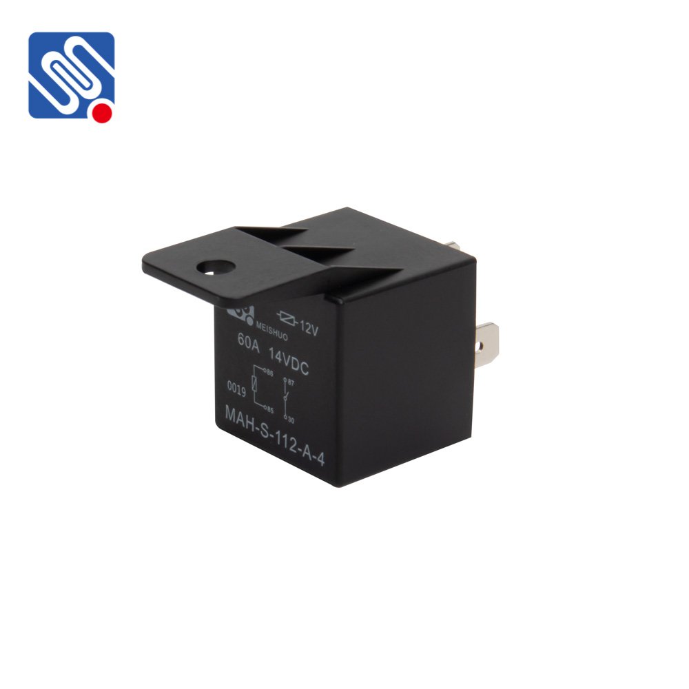 Meishuo MAH-S-112-A-4 12v 40a 4Pin High Quality Automotive Relays Auto Car Electrical Relay