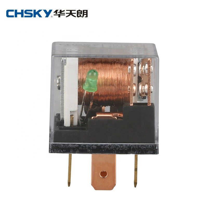 CHSKY Waterproof Automobile Relay 12v 80a 5-pin Long-life Transparent Automobile Relay Ch-80125 Automobile Relay