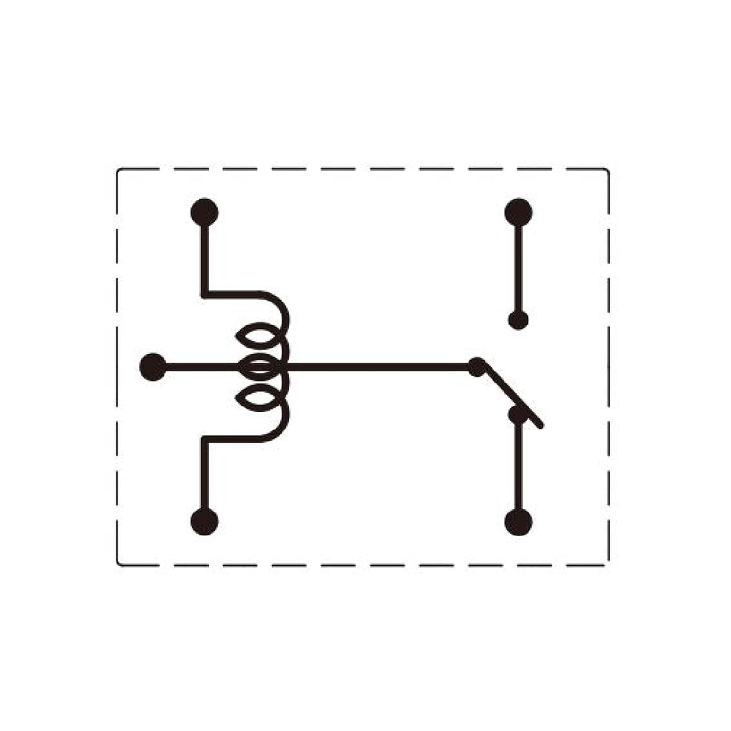 Mini Power SRU-12VDC-SL-C DC 12V 5-Pin Auto PCB Relay 10A 250VAC Universal Household Appliance 1NO 1NC PCB Mount