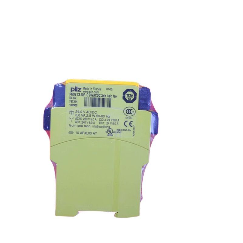 Original New Pilz 787314 PNOZ X3.10P C 24VACDC 3n/o 1n/c 1so Safety Relay in Stock