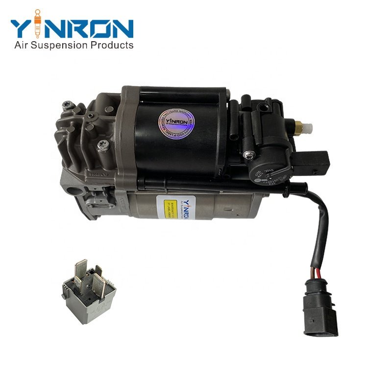 With Relay Air Suspension Compressor Pump 4G0616005D 4G0616005C for Audi A6C7 Fast Delivery Auto Suspension Repair Kits