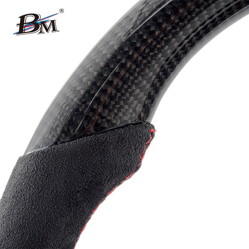 Classical Glossy CarbonFiber Alcantara Steering Wheels For Volkswagen Golf MK7/7.5 GTI R Series 2013 2014 2015 2016 2017-2020