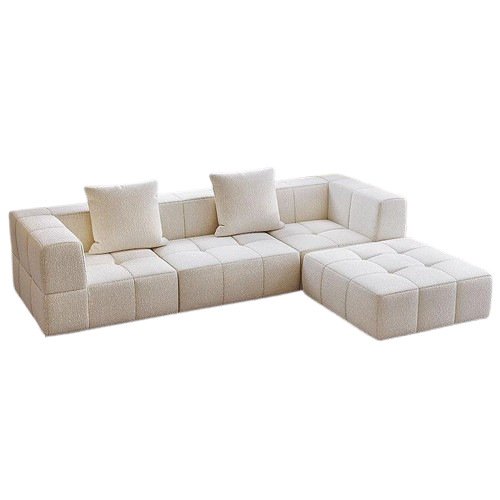 Space Saving Square Modular Modern Sofa Bed With Pillow Living Room Mini Sponge Sofa Set Furniture Compressed Vacuum Sofa