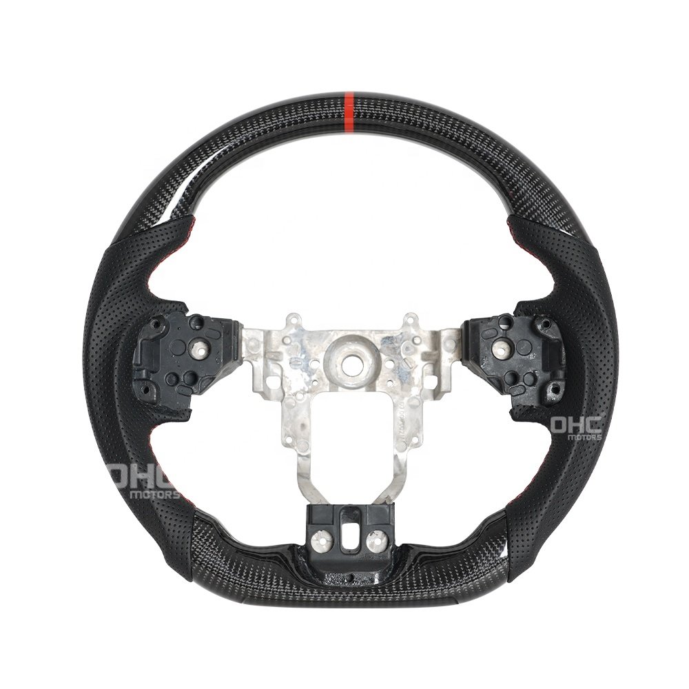 Carbon Fiber Steering Wheel For Mitsubishi Evo Evolution Lancer Steering Wheel 2013 Lancer Evo X Carbon Steering Wheel 2007-2015